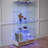 Modern Glass Display Cabinet With Large Drawers-1451932908