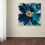 « encre floral iii », reproduction sur toile tendue-32714270
