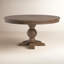 Chatham Downs Round Solid Wood Dining Table-624687733-556235270