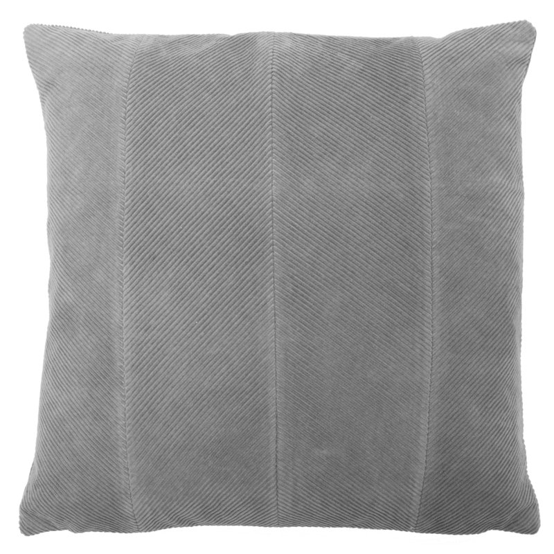 Jagger Square Throw Cushion, Grey