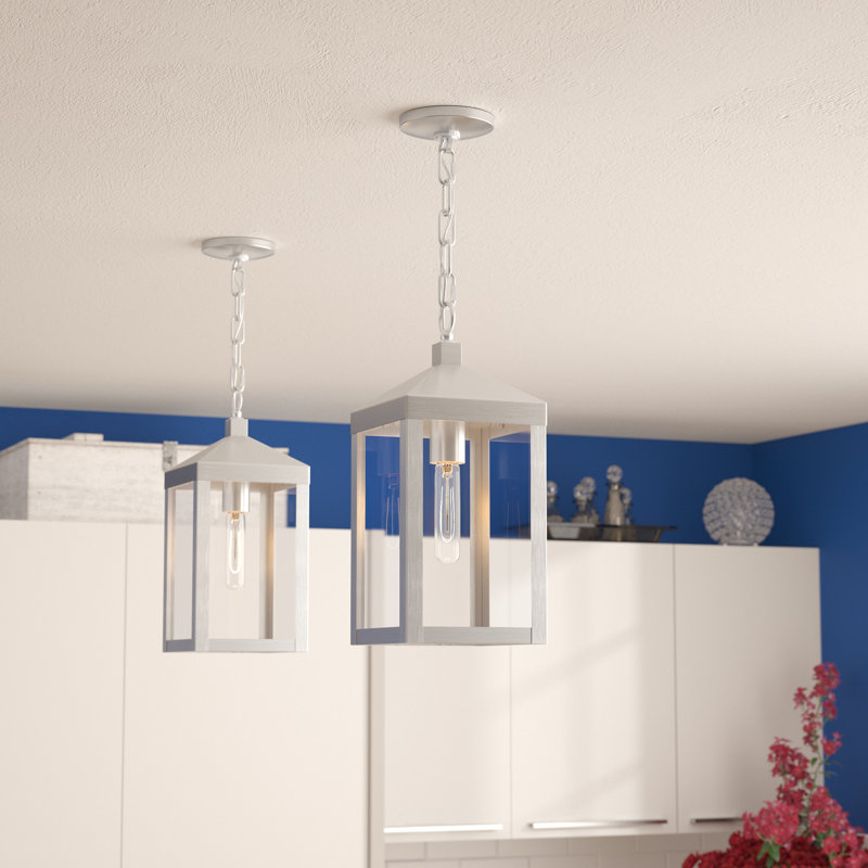 Luminaire suspendu rectangulaire à 1 lumière Inniss