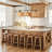 3 - Light Hand-Woven Kitchen Island Pendant