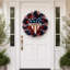 Patriotic Heart Welcome Wreath