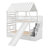 Twin Over Twin Bunk Bed With Trundle And Slide-1290395701