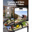 Mangeoire d'oiseaux en bois Visiogear Smart