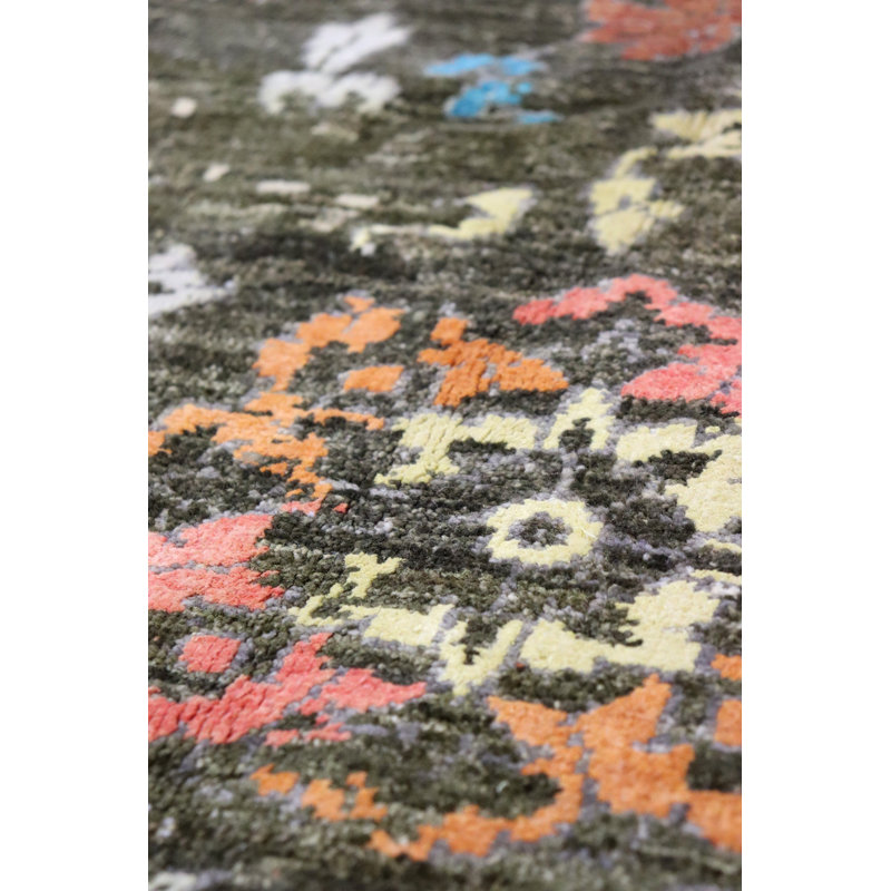 Erased One-of-a-Kind 7'11" X 9'11" Area Rug