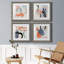 «Floating on Silk I», ensemble de 4 impressions sur toile encadrées-769523356-769523367