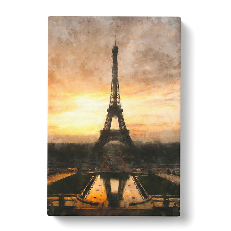 Eiffel Tower Vol.2 - Wrapped Canvas Print, 76cm H x 50cm W x 3cm D