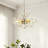 6 Light Crystal Chandelier