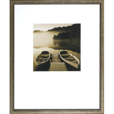 Tranquil Mist par Adams - Reproduction de photo sur papier encadrée
