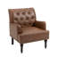 Faux Leather Lounge Chair-122144010