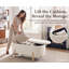 Chenille Upholstered Bench-2127322124