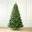 Arbre de Noël artificiel épinette verte avec base en métal-170055536