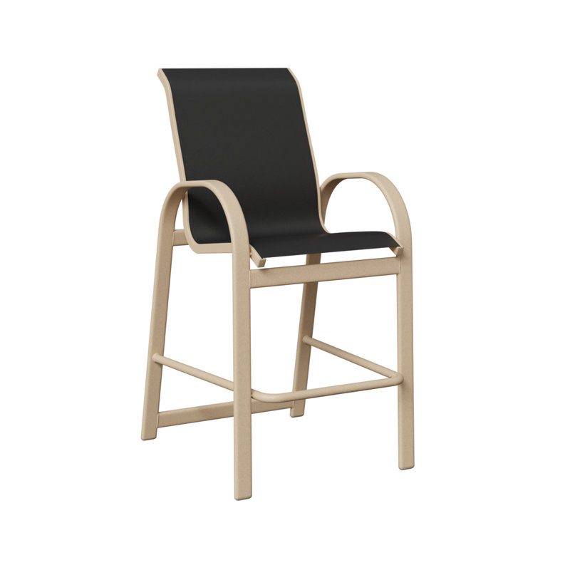 Fauteuil de bar berlinois Berlin Gardens, Luna multicolore, Noir