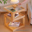 15.75cm W Solid Wood Bedside Table-450783121