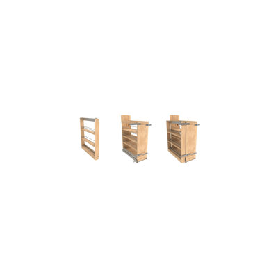 Wood Base Cabinet Pullout Organizer Accessory For 448 BCSC Series