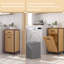Wood Cabinet Laundry Hamper
