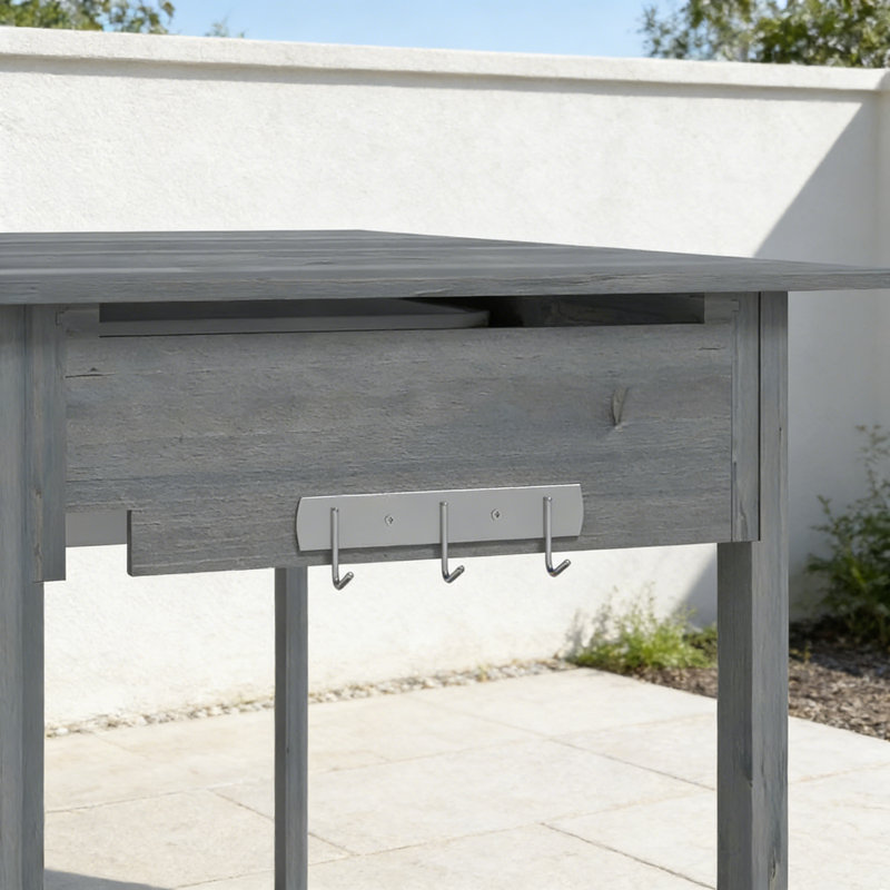 Manufactured Wood Potting Bench, Grey