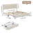 Binghamton Upholstered Platform Bed With 2 Storage Drawers, Wood Storage Bed Frame With Adjustable Headboard-1618014920-1677209472