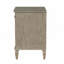 Table de chevet gris récupéré