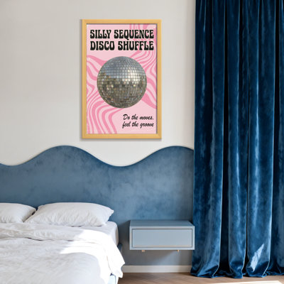 Rayures zébrées tendance avec boule disco