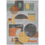 Tapis gris intérieur / extérieur lavable à la machine Cinead ACN1695-109534473