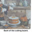 Coton De Tulear Fall Kitchen Pumpkins Glass Cutting Board Large