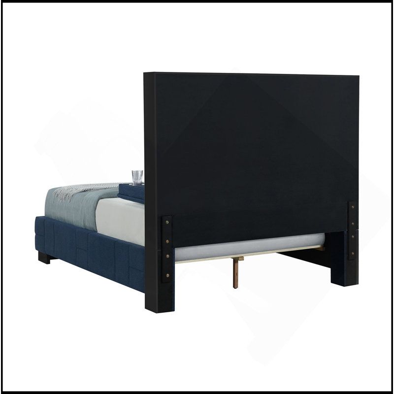 BED, King, Navy Blue