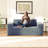 Boneless Highgrove Sofa in a Box memory foam sofa without installation and easy to move, deep deep sitting sofa with corduroy sofa for the bedroom office-1663789473-1663789475