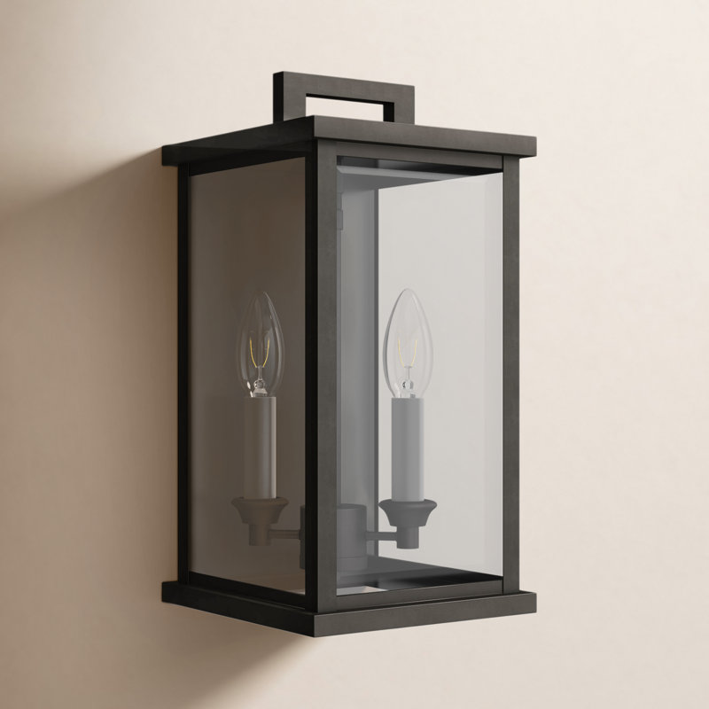 Lanterne murale moyenne Nouri, H 14,25 po x l 7,75 po x P 8,25 po