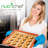 NutriChef Non-Stick Carbon Steel 3 Piece Baking Sheet Set
