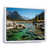 White Floater Framed