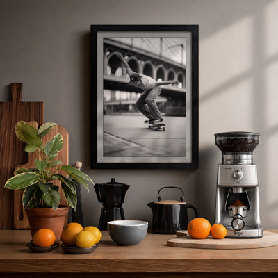 Skater Under Arches Industrial - Print