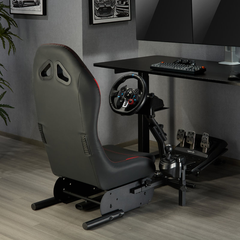 Romana Cockpit Racing Seat Black & Red