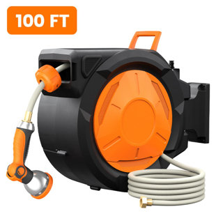Hose Reel 100ft- Orange