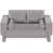 Tissu gris chenille