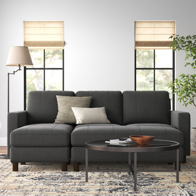 Canapé-lit et chaise longue réversible avec repose-pieds Barlett