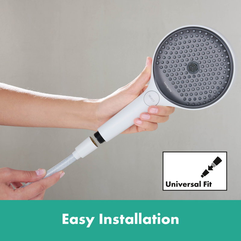 Hansgrohe Designflex Textile Handshower Hose, 63", White