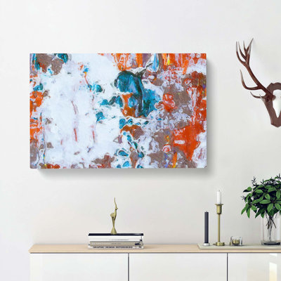 Abstract Art Painting Vol.144 by S.Johnson - Wrapped Canvas Painting