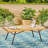 Rembert Rectangular Solid Wood Outdoor Coffee Table , 50 " W 23.5 " D