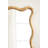 Radcliff Scalloped Rectangle Rattan Wall Mirror