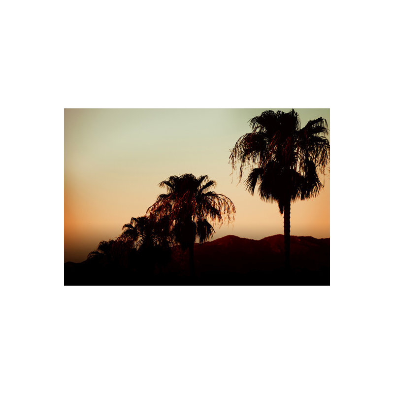 Sunset In The Palms 2 Print