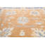 Tapis rouille en laine noué à la main de conception unique 9 pi x 12 pi