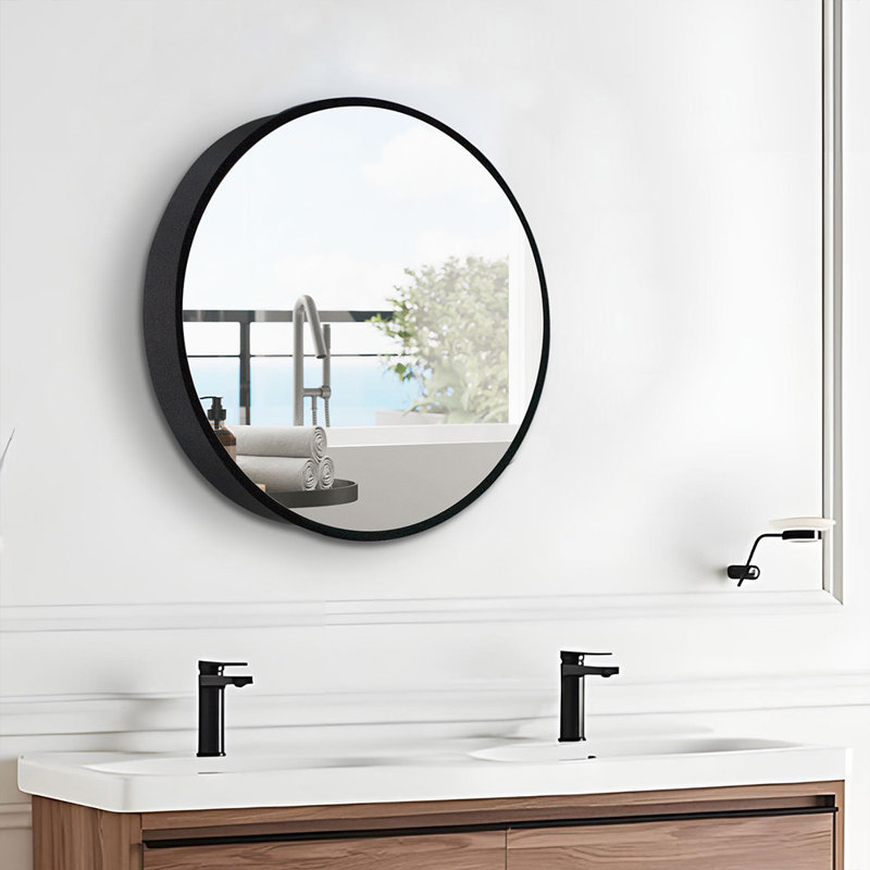 Miroir pour pharmacie 24 "H 24" avec cadre Kereem