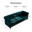 Canapé Chesterfield Crystie-125526146