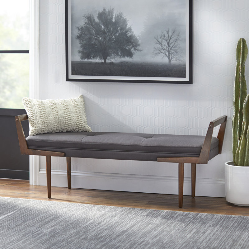 Banc rembourré Stewartville, Anthracite
