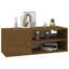 2 Piece Pine Solid Wood Floating Shelf-440366141