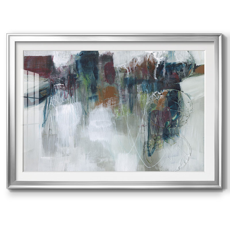 Spectrum Expression, cadre en I avec cadre biseauté et verre biseauté, Argent, H 19 po x l 27 po x P 1,5 po