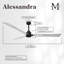 Ventilateur de plafond Alessandra 72-63956783-9636486