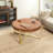 Briyan Round  Coffee Table Fir Wood Table Top with Cross Legs Base,Cocktail Table,Living Room Table-1969792351-1969792349-1988400672